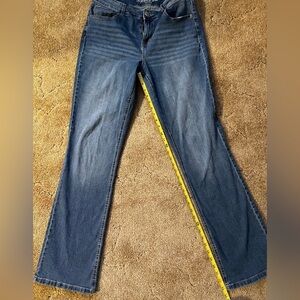Maurices Dark Blue Flare Jeans